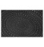 Black Jamala Dot Decor Plate