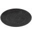 Black Jamala Dot Decor Plate