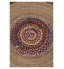 Multi-colour Round Jute Cotton Chindi Rug