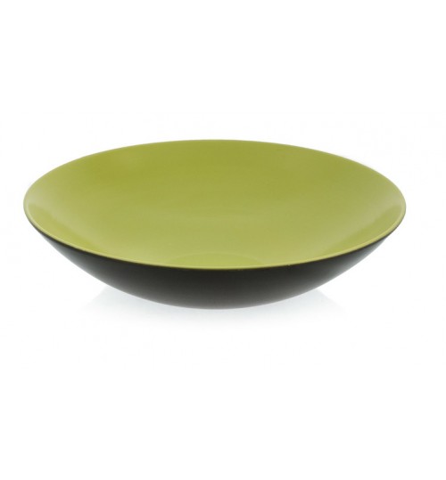 2 Tone Shallow Ceramic Bowl