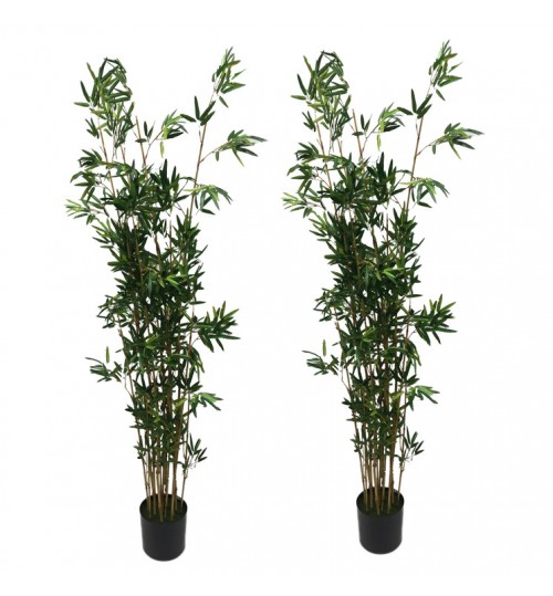 183cm Bamboo Trees (Set of 2)