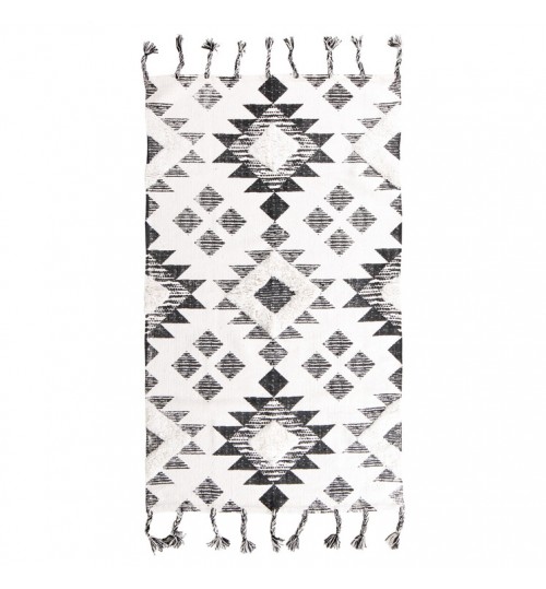 Traditional Tufted Cotton Rug