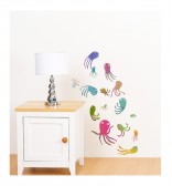 Octopus Collection Pack Wall Sticker