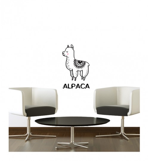 Alpaca Wall Sticker