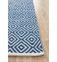 Villa Modern Diamond Navy Rug