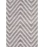 Villa Modern Herringbone Grey Rug