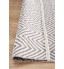 Villa Modern Herringbone Grey Rug