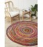 Flavour Jasmine Hand Braided Multi Coloured Rug