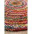 Flavour Jasmine Hand Braided Multi Coloured Rug