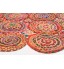 Kaleidoscope Jasmine Hand Braided Multi Coloured Rug