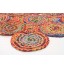 Kaleidoscope Jasmine Hand Braided Multi Coloured Rug