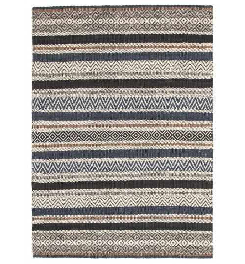 Pat Denim, Grey Copper Hand Loomed Rug