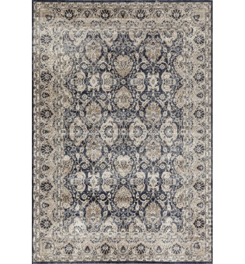 Cream Beige Chenille Cotton Modern Rug