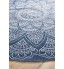 Blue Coastal Hand Braided Cotton Rug