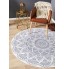 White Hamptons Hand Braided Cotton Rug