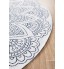 White Hamptons Hand Braided Cotton Rug