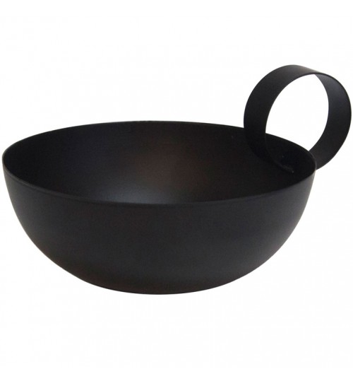 17cm Black Symmetry Trinket Bowl